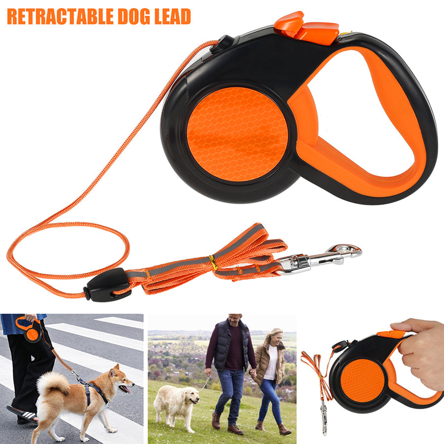 TanisPup 8-Meter Extra-Long Heavy Duty Retractable Dog Leash
