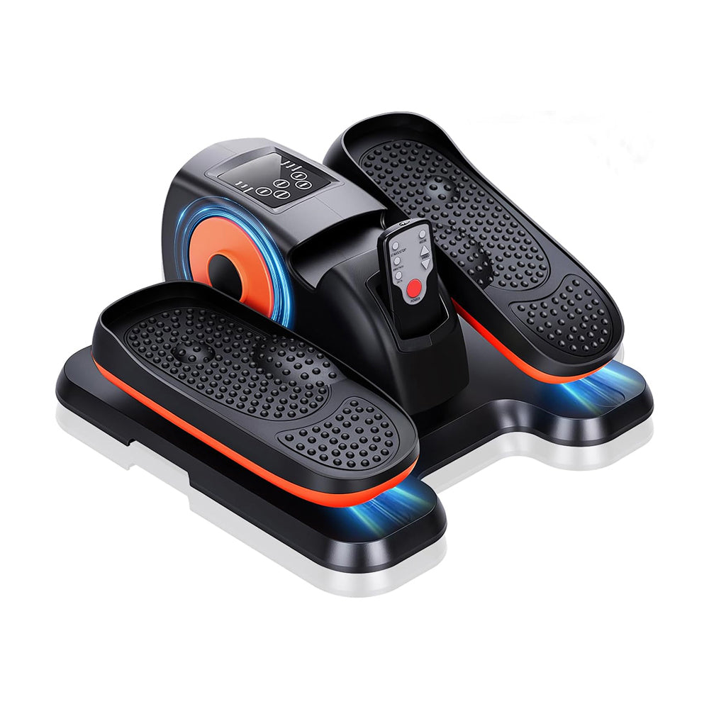 TasiPotas Quiet Under Desk Elliptical Machine with Remote Control