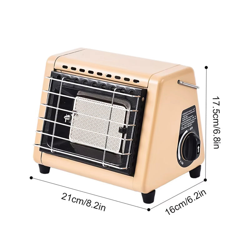 TentWarmi 2-in-1 Portable Camping Tent Heater & Cooking Stove