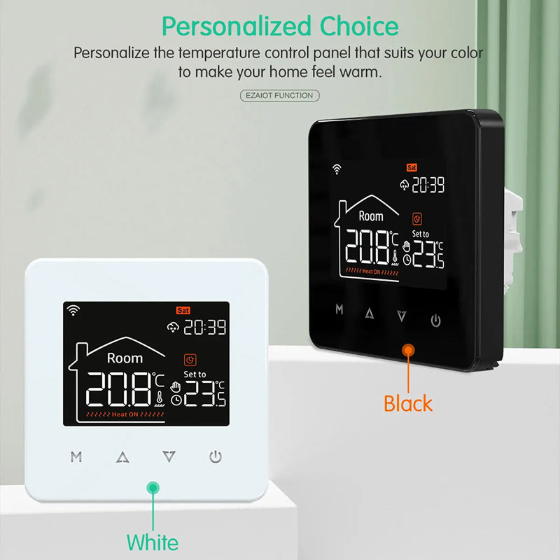 ThemitVi Smart WiFi Thermostat 0.1°C High-Precision 2.5D Glass Touch Panel