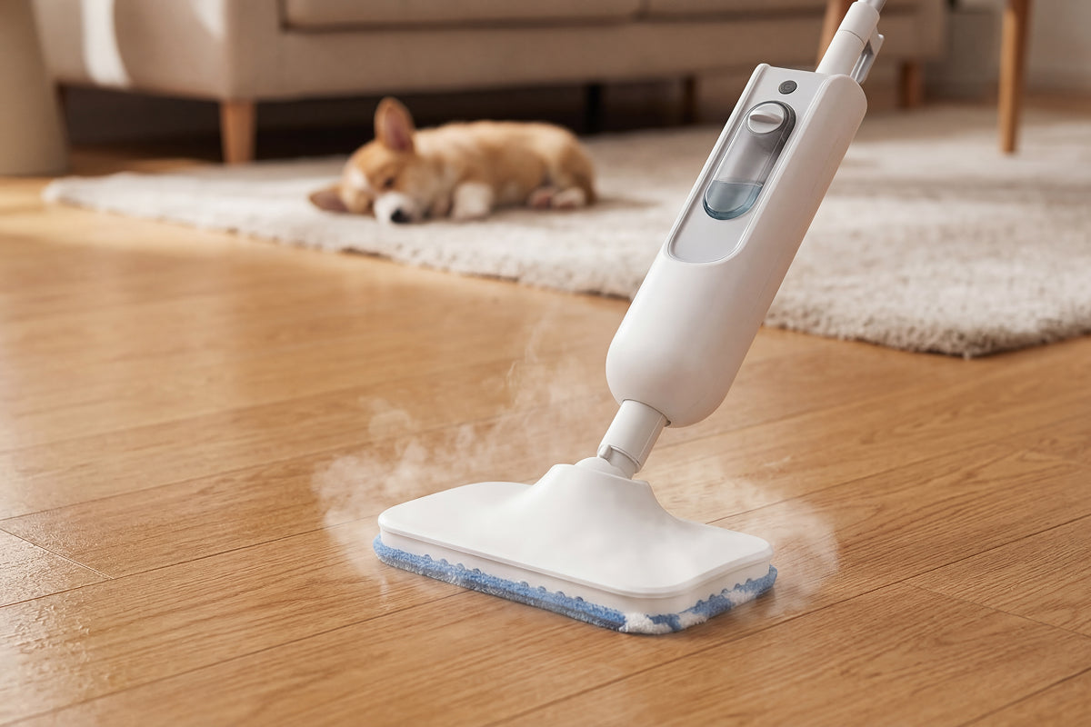 TimixGix 6-in-1 Floor Steamer Sanitizer