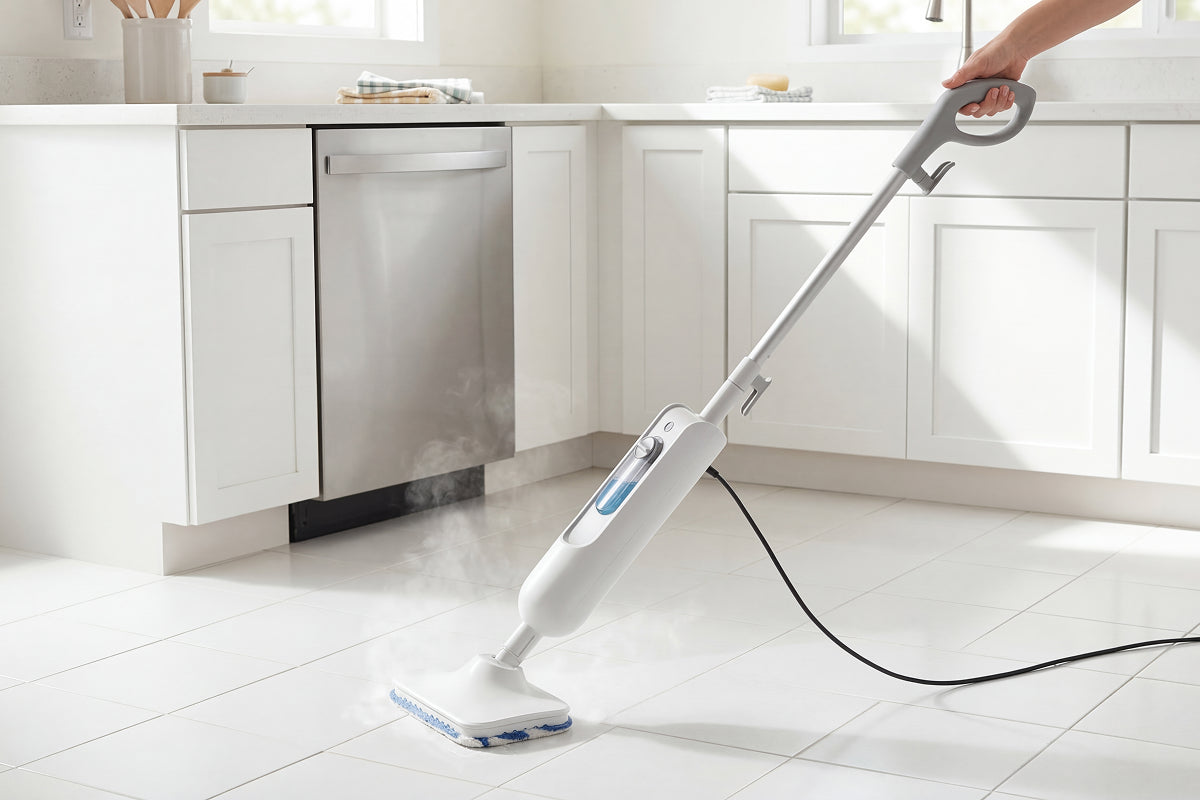 TimixGix 6-in-1 Floor Steamer Sanitizer