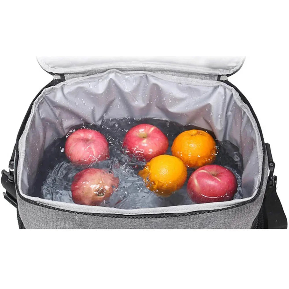 TobeVelst 35L Large Capacity Insulated Picnic Cooler Bag