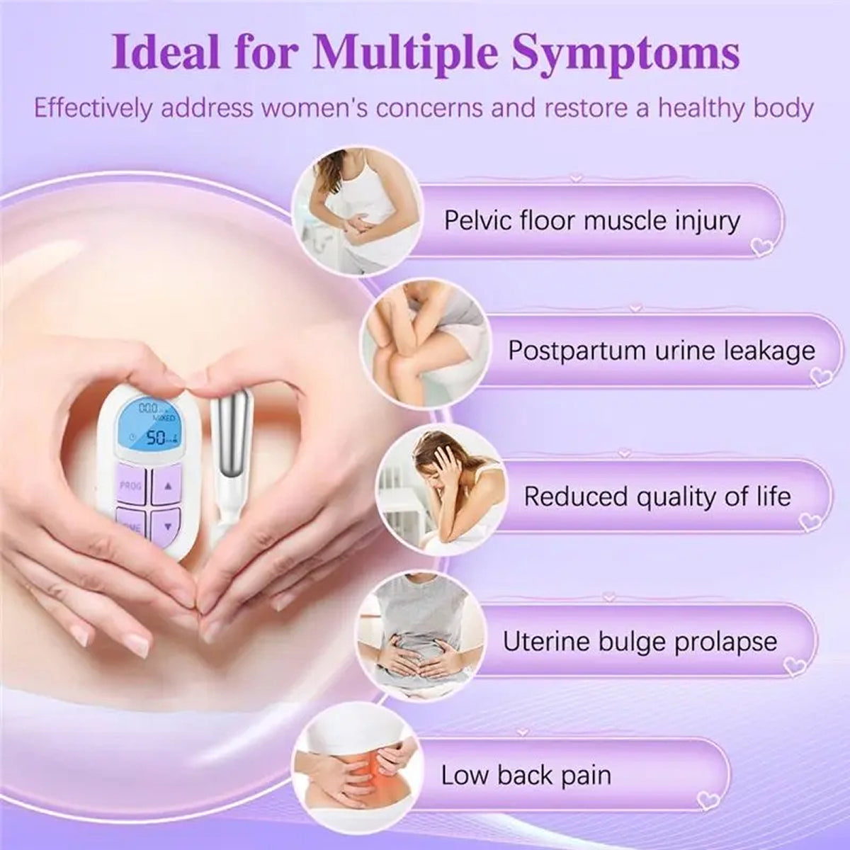 TraciPeliv Electrical Stimulation Device for Urinary Incontinence