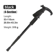 TrekPixin Adjustable T-Handle Aluminum Alloy Trekking Poles for Hiking