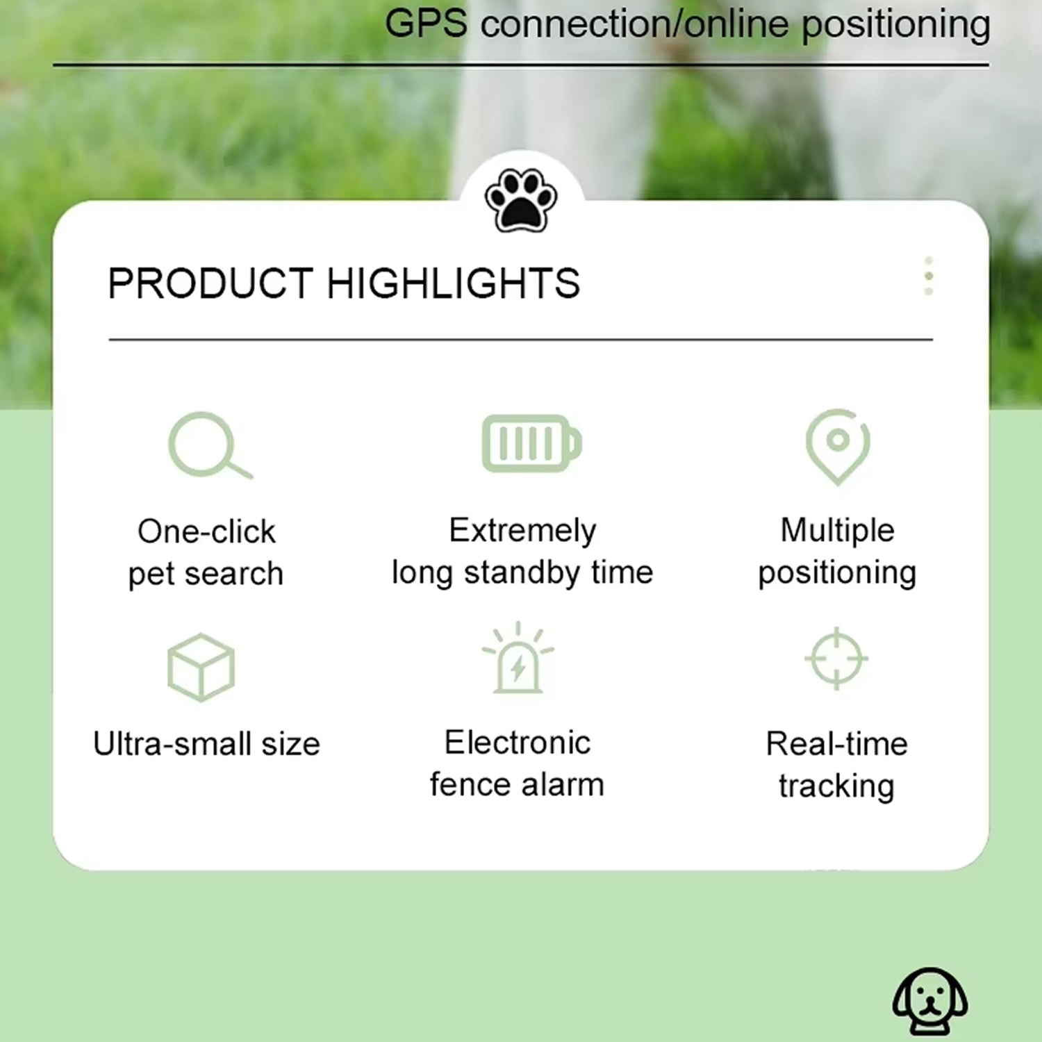 DokiNaxi 4G Pet GPS Tracker with 300-Day Extended Battery, IP67 Waterproofing, and Real-Time Multi-Mode Positioning