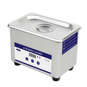UltraGlowi 35W Ultrasonic Retainer Cleaner 40kHz 0.8L with 18 Precision Time Cycles
