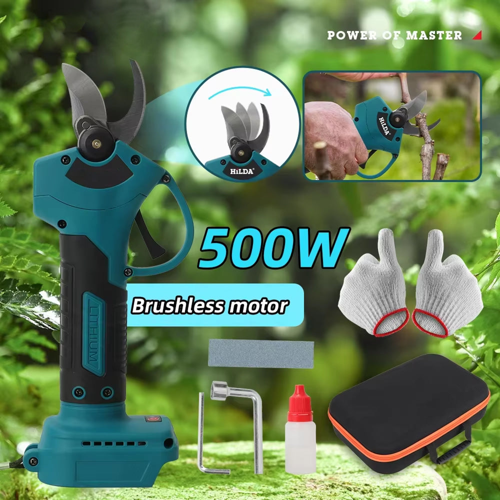 VadosCut 500W Brushless Cordless Pruning Shears for Gardening