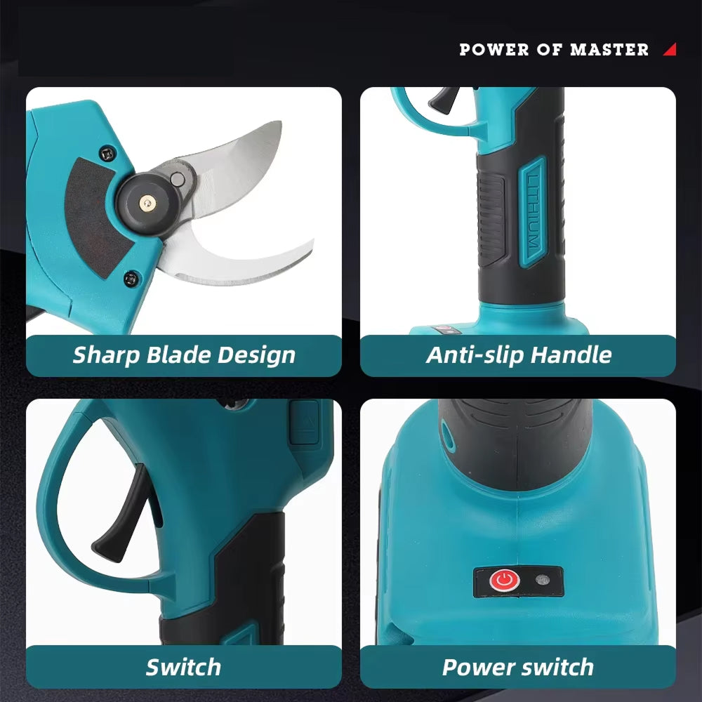 VadosCut 500W Brushless Cordless Pruning Shears for Gardening