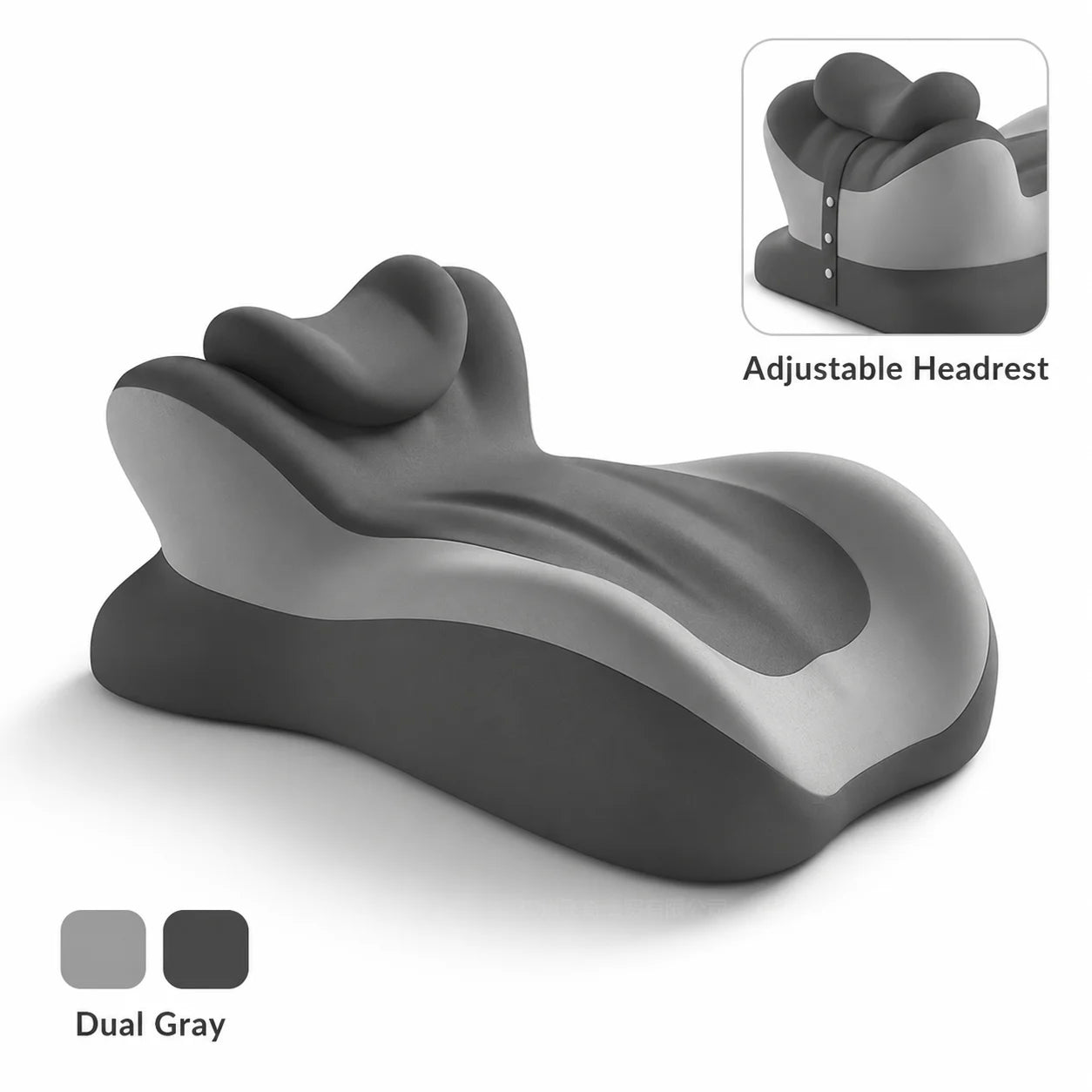 VaelisFen Memory Foam Reading & Lumbar Support Pillow