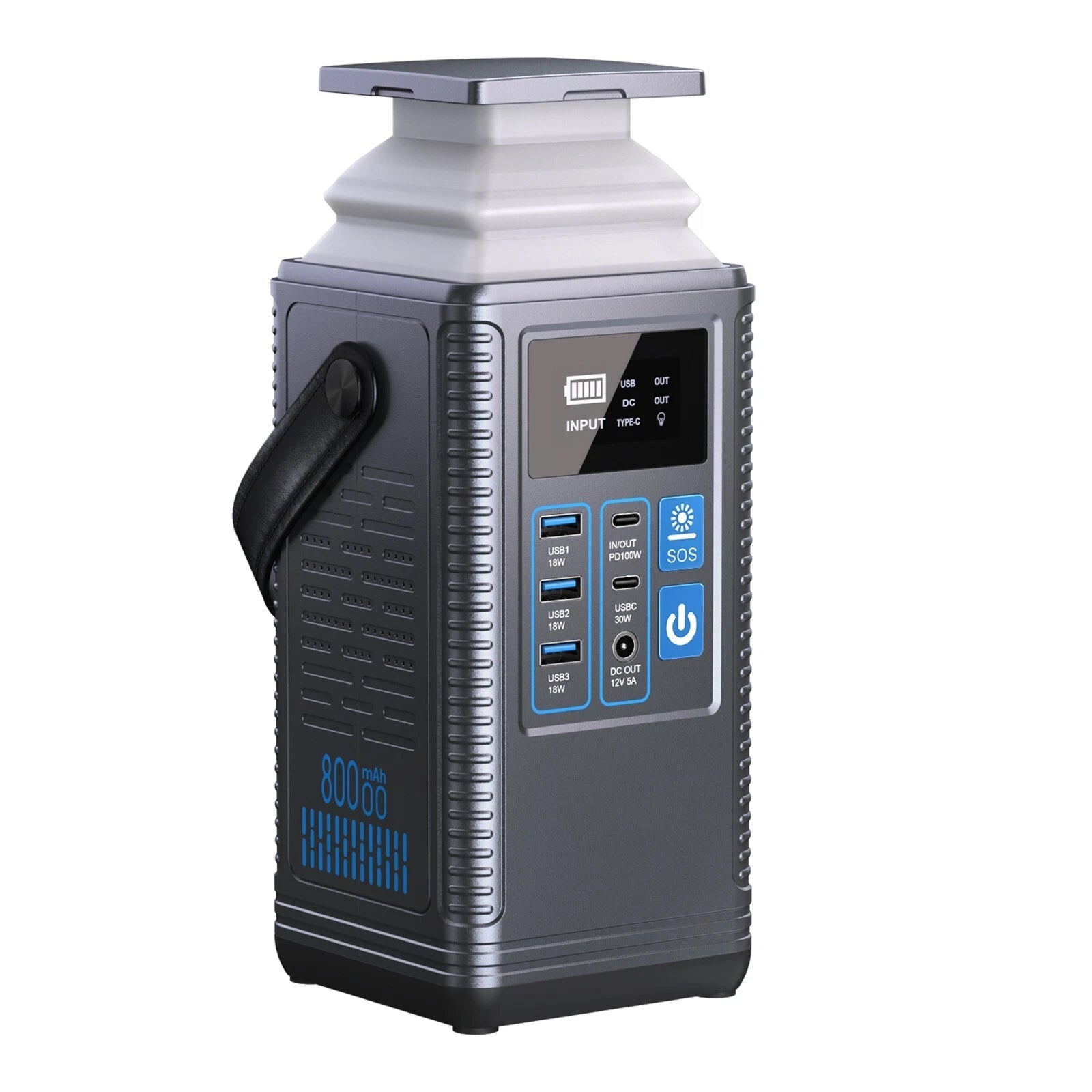 VesiForn 296Wh Solar Generator PD 100W Fast Charging