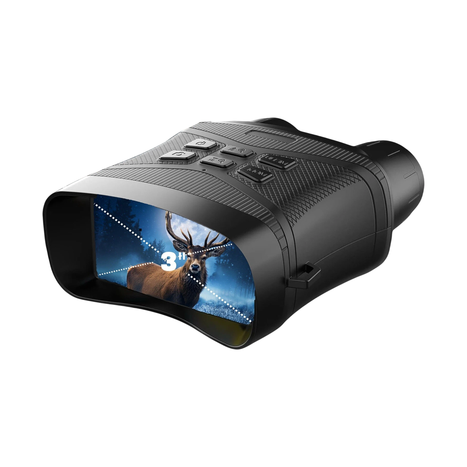 ViewCliq 4K Night Vision Goggles 42MP Digital Binoculars 5000mAh Rechargeable 3" HD Screen