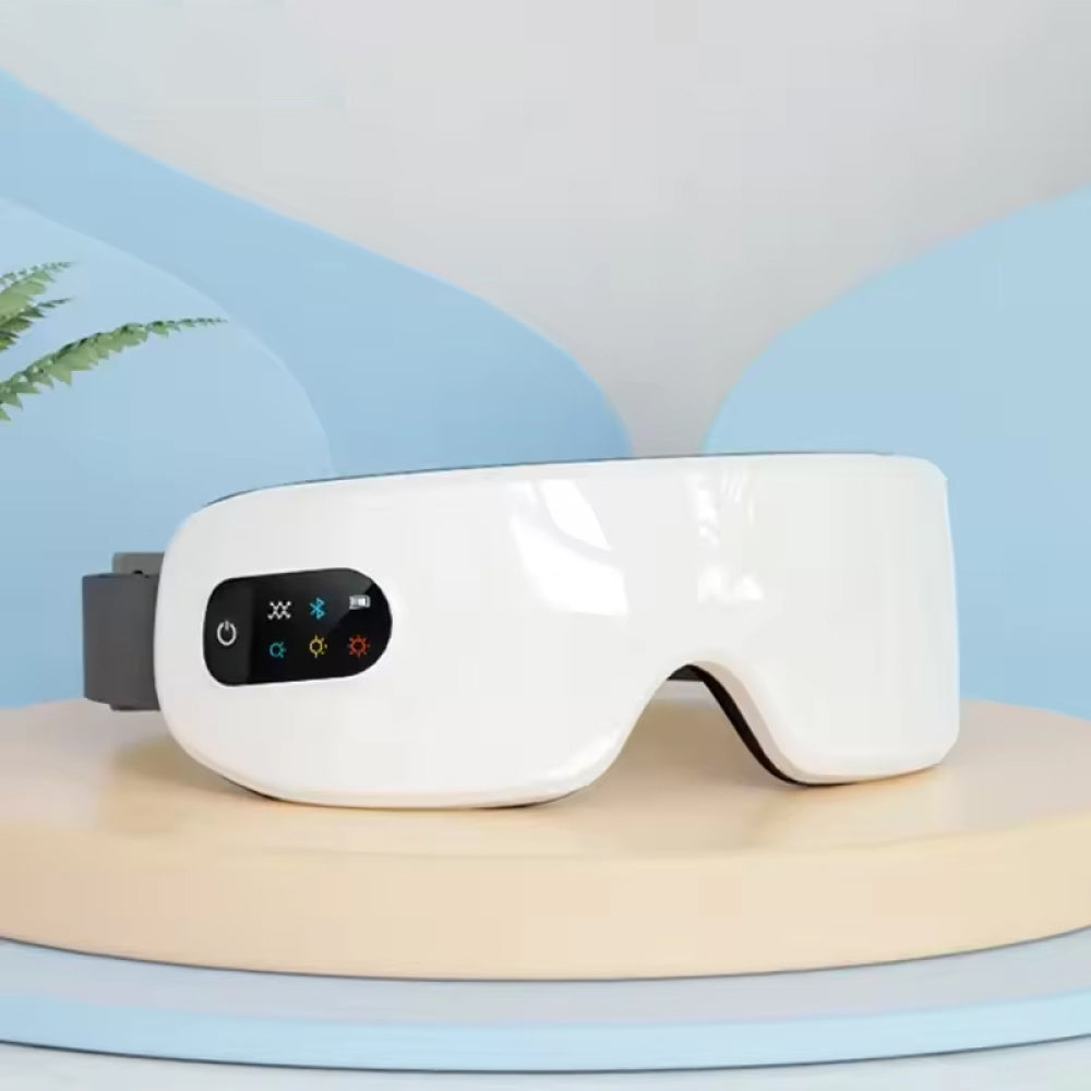 VilaFoci Smart Heated Eye Massager with Bluetooth & Heat Compression