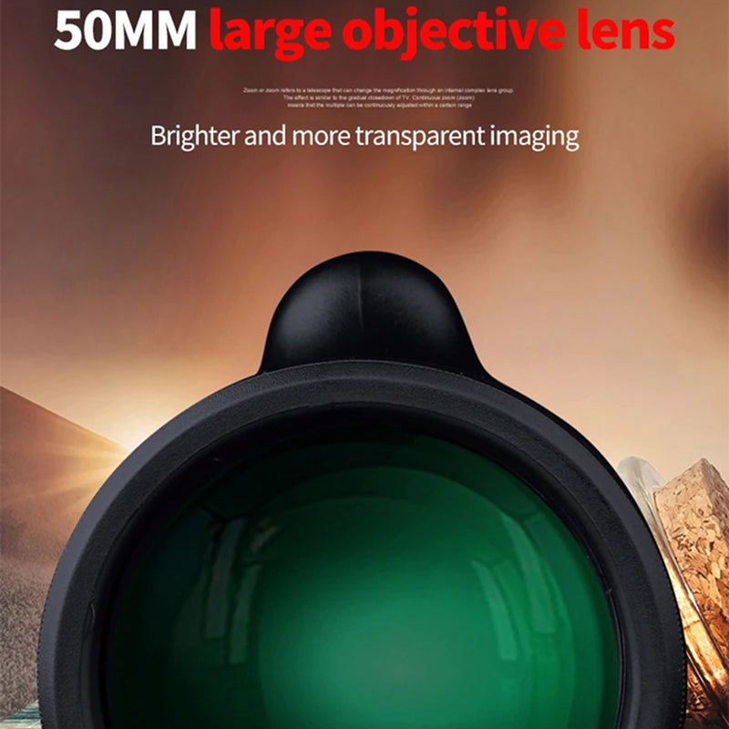 Vistilyn 10-30x50 Monocular with BAK4 Prism and Waterproof Housing