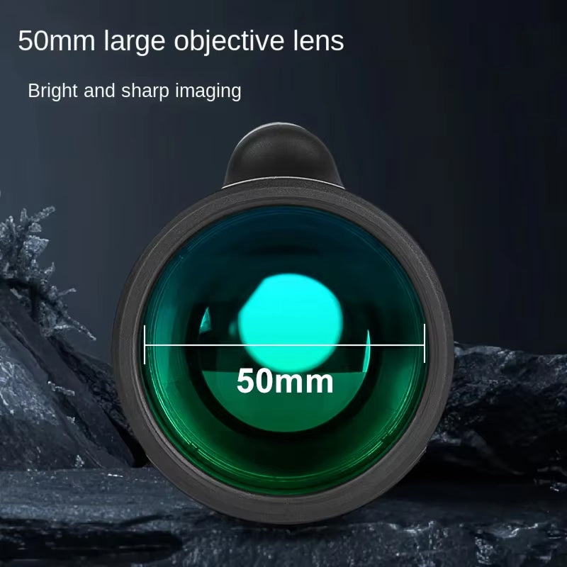 Vistilyn 10-30x50 Monocular with BAK4 Prism and Waterproof Housing