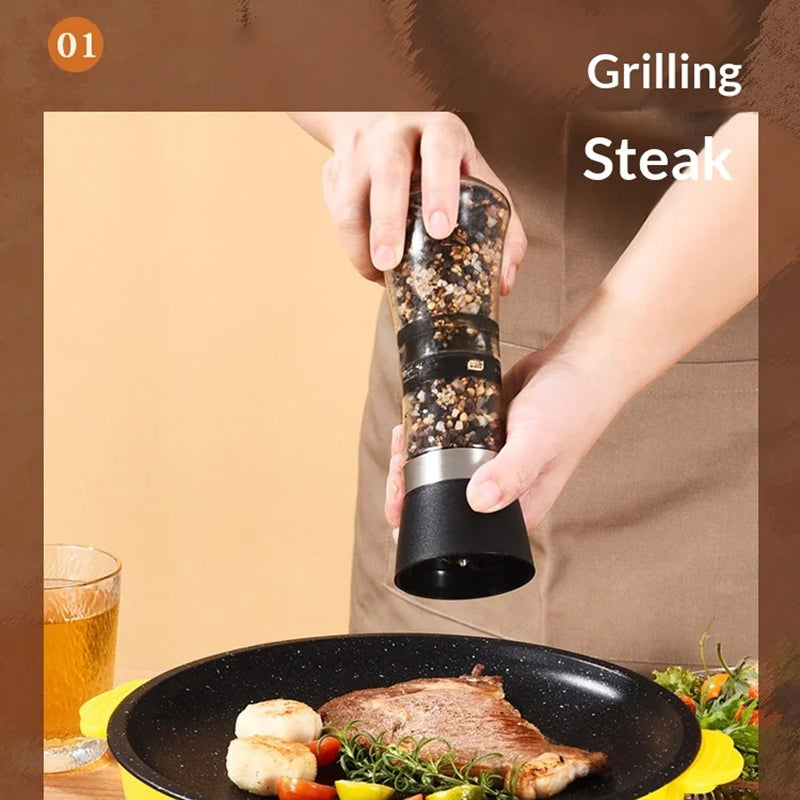VixKilet Non-Stick Electric Skillet with Dual Power Control