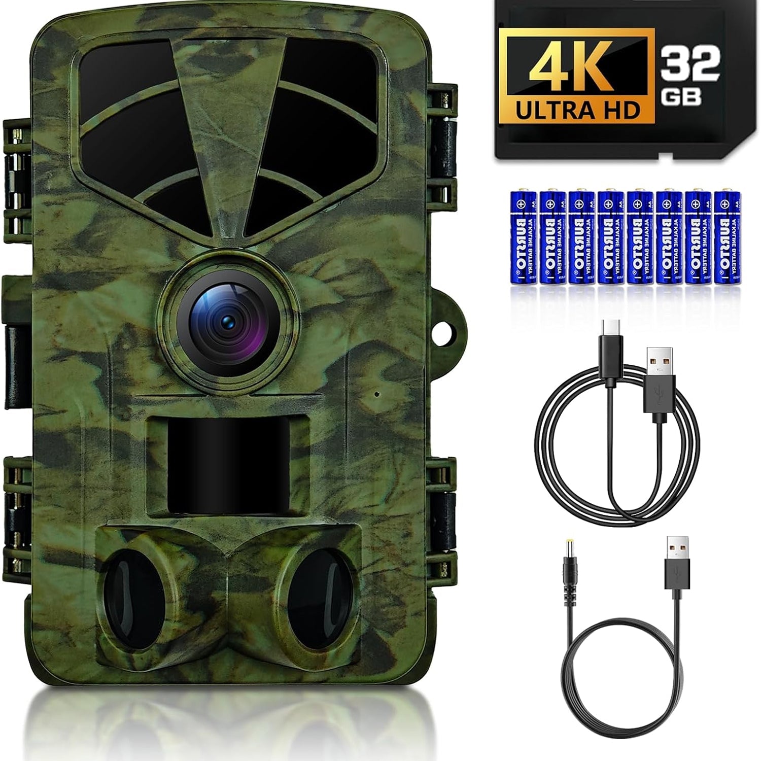 VixTralix 4K Trail Camera with WiFi App Control and 0.2s Trigger Speed