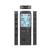 Voximex Digital Voice Recorder - 64GB Storage, 1536Kbps Studio Quality, Voice Activated