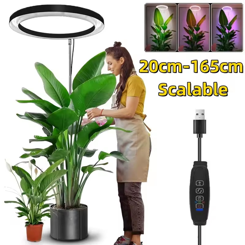 VynGreen Full Spectrum Adjustable Indoor Grow Light System
