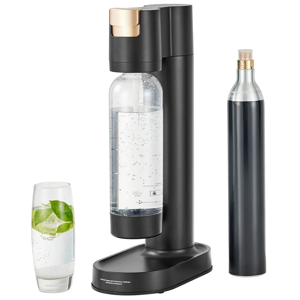 WaSekix Homemade Soda Water Maker - 3s Instant Carbonation