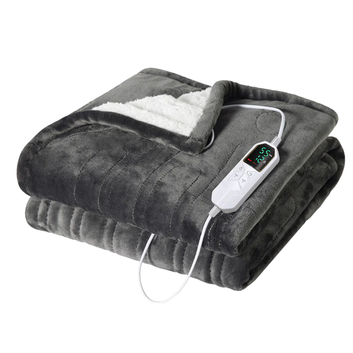 WamSofti Premium Electric Heating Blanket with 9 Heat Settings