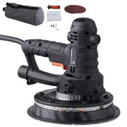 WetNoci 800W Variable Speed Drywall Sander with Dust Vacuum & LED Lights