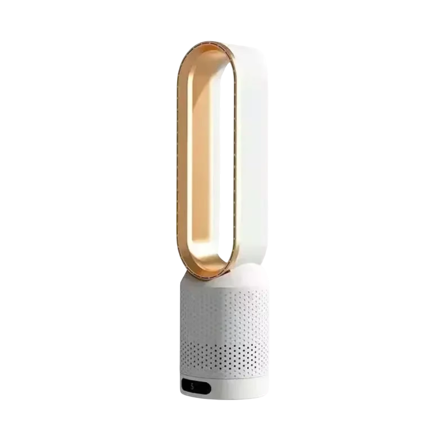 WhisParu Silent Bladeless Fan with Air Purification