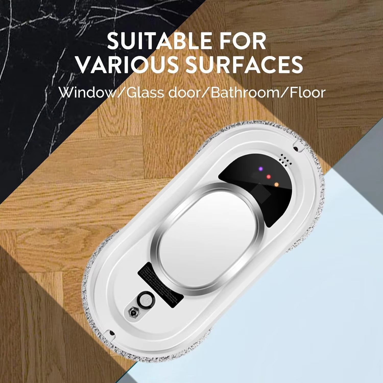 WiniGlide 5600Pa Robot Window Cleaner with AI Smart Pathing