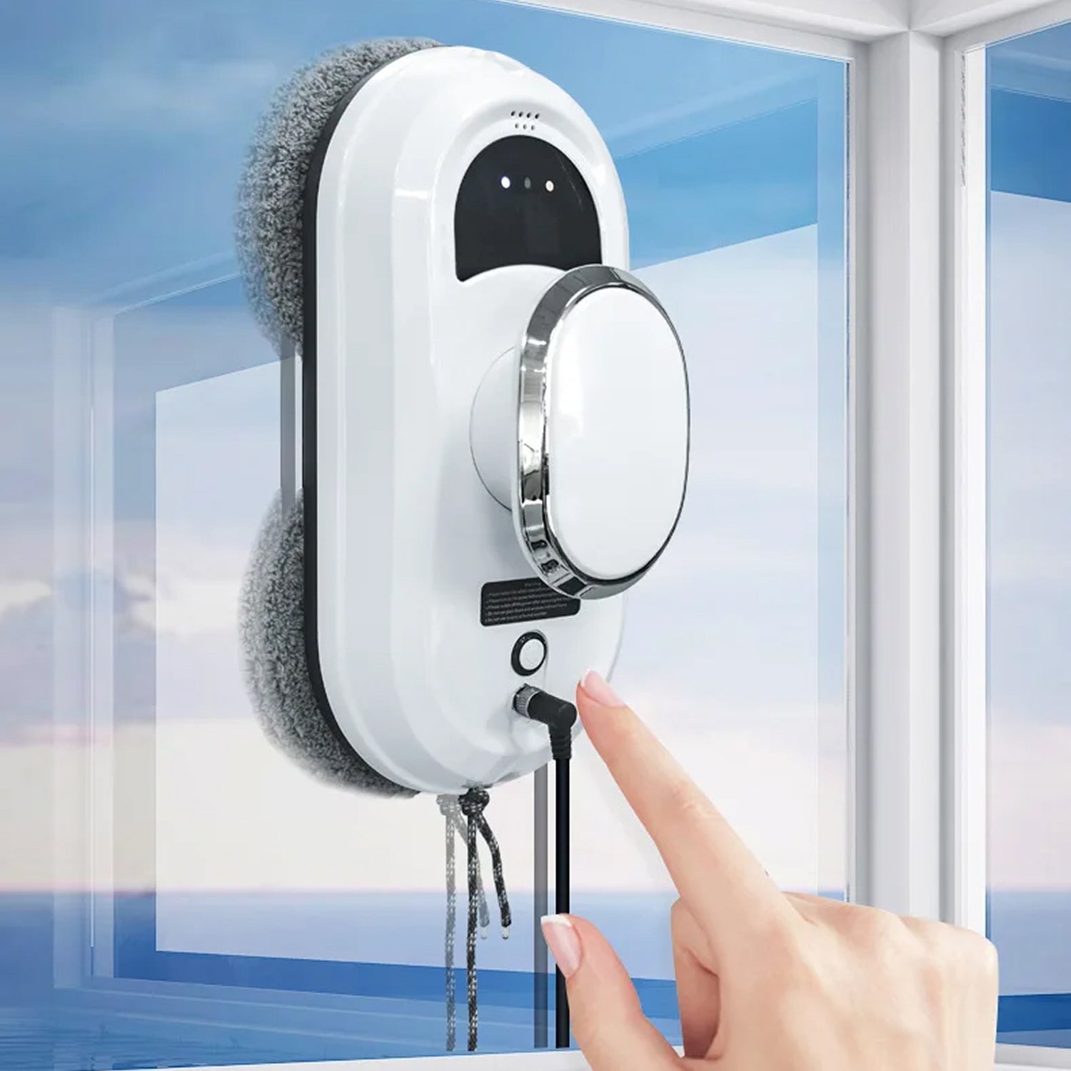 WiniGlide 5600Pa Robot Window Cleaner with AI Smart Pathing