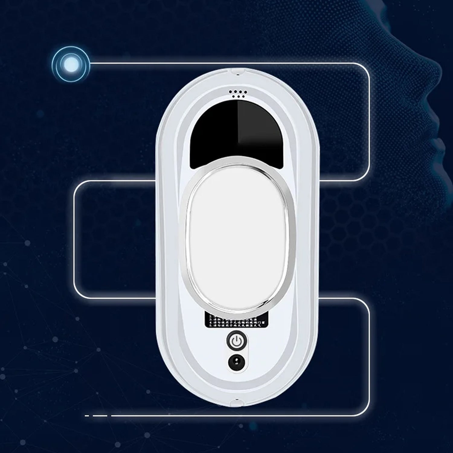 WiniGlide 5600Pa Robot Window Cleaner with AI Smart Pathing