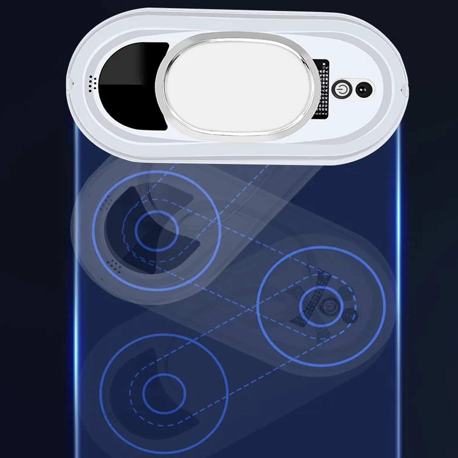 WiniGlide 5600Pa Robot Window Cleaner with AI Smart Pathing