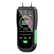 WomiTero Wood Moisture Meter ±0.5% High Precision 4 Material Modes with Backlit LCD and Color-Coded Alerts