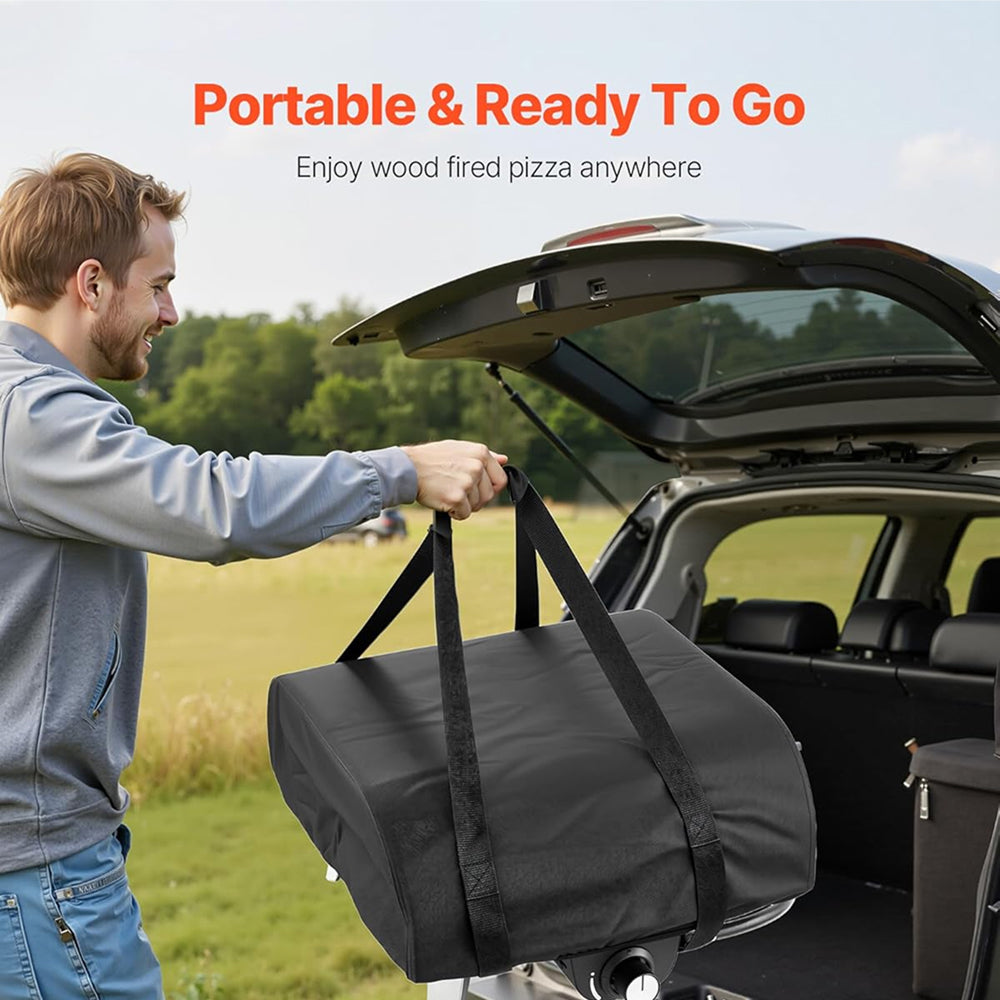 ZariKexi Portable Gas-Powered Outdoor Pizza Oven