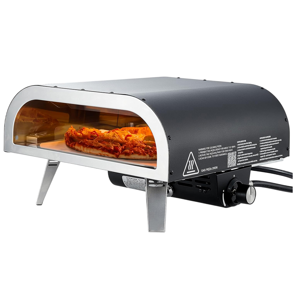 ZariKexi Portable Gas-Powered Outdoor Pizza Oven