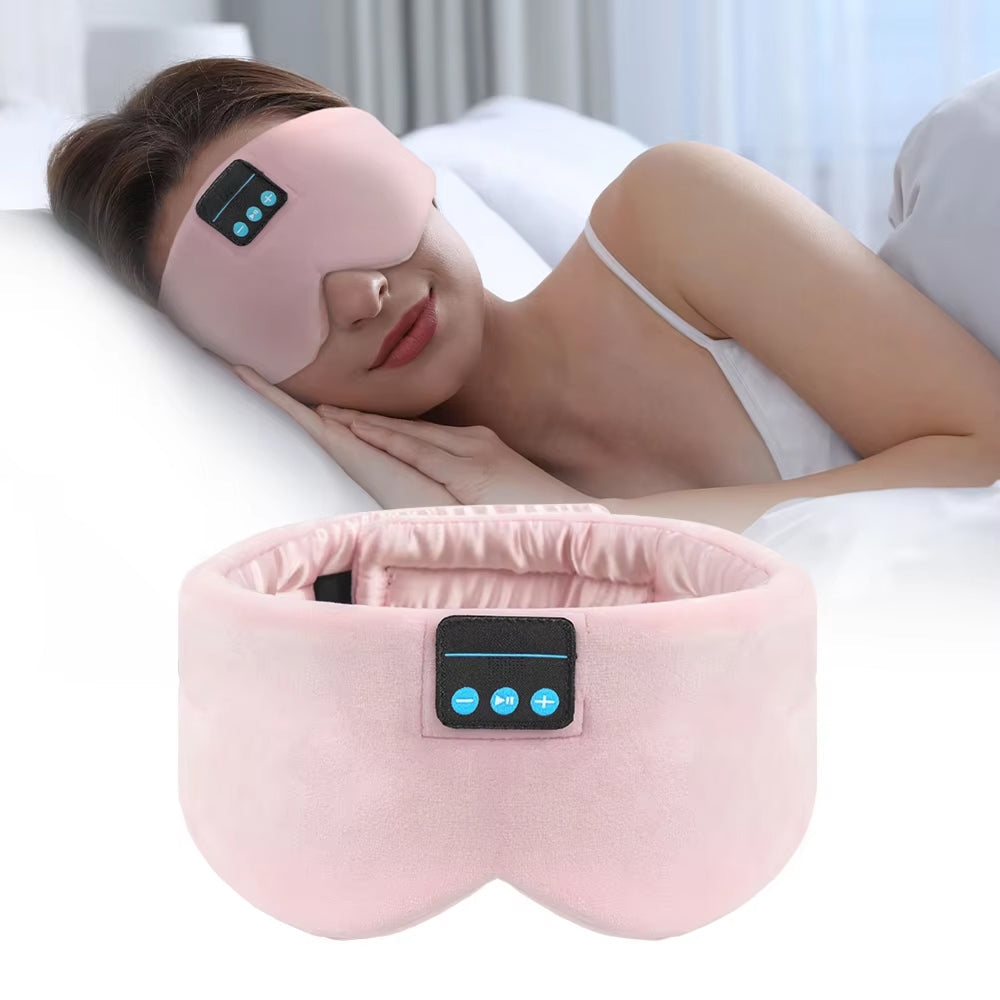 ZendBeatx Bluetooth Sleep Mask: 100% Blackout & HD Audio