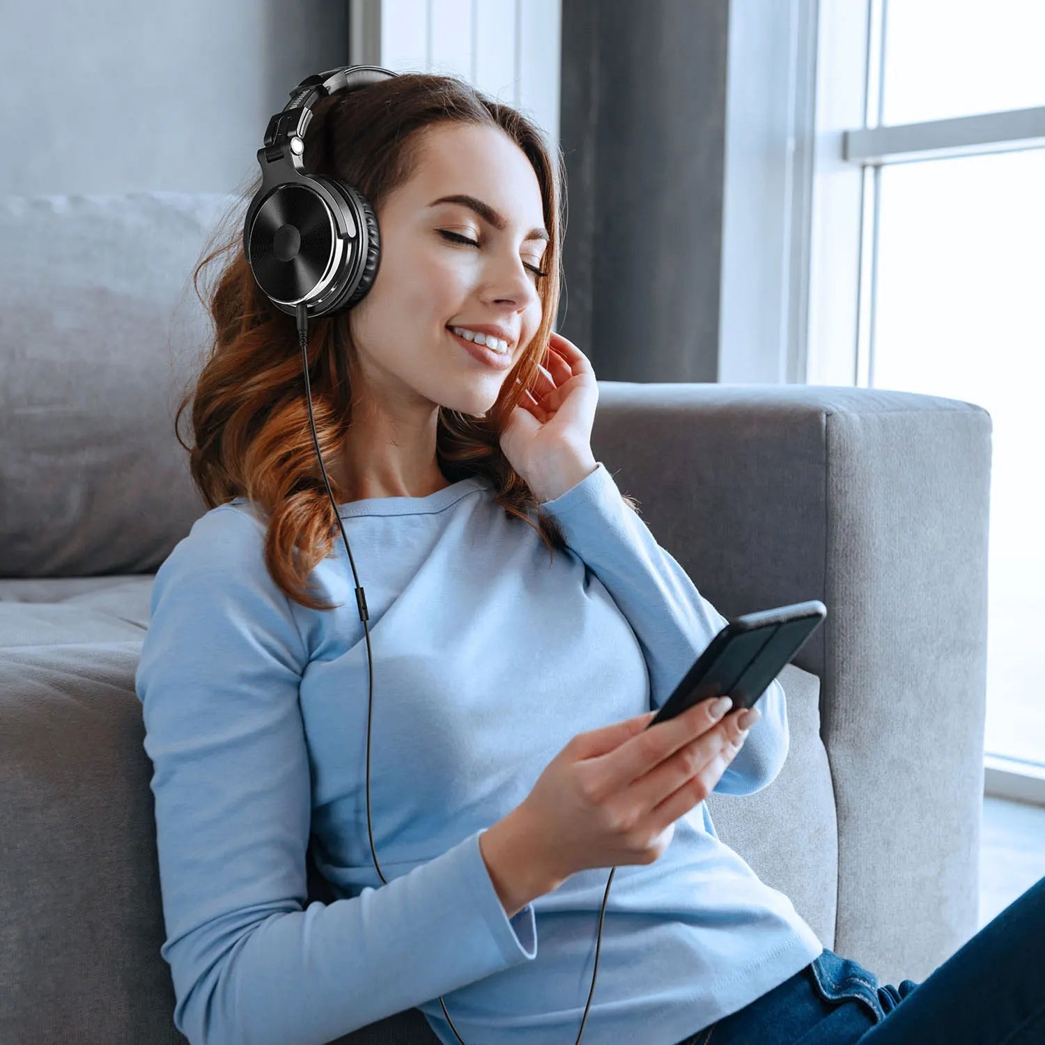ZetaNase 50mm Driver Studio Monitoring Headphones with Dual-Interface