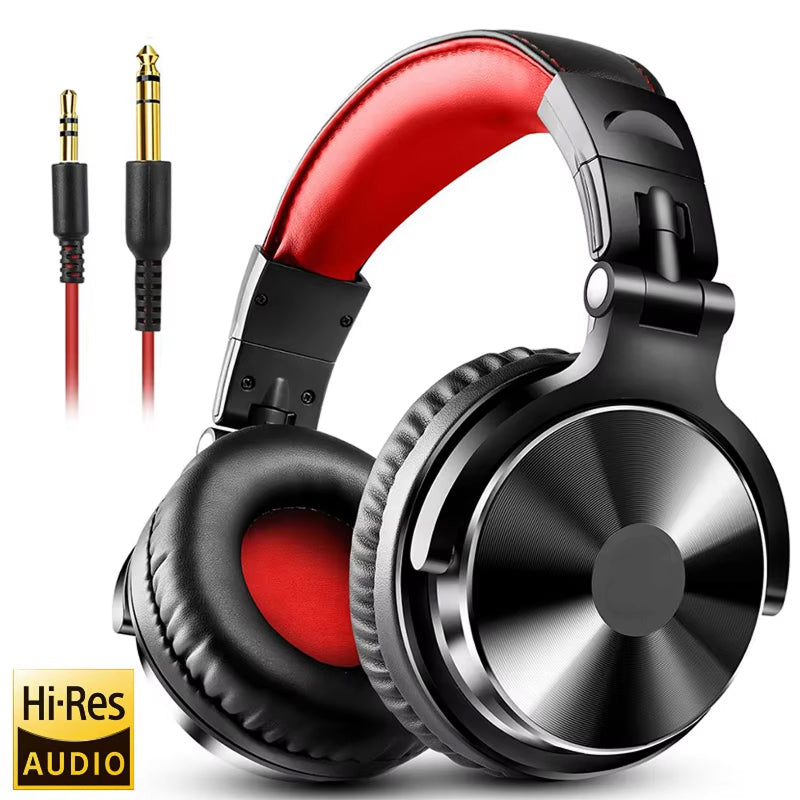 ZetaNase 50mm Driver Studio Monitoring Headphones with Dual-Interface