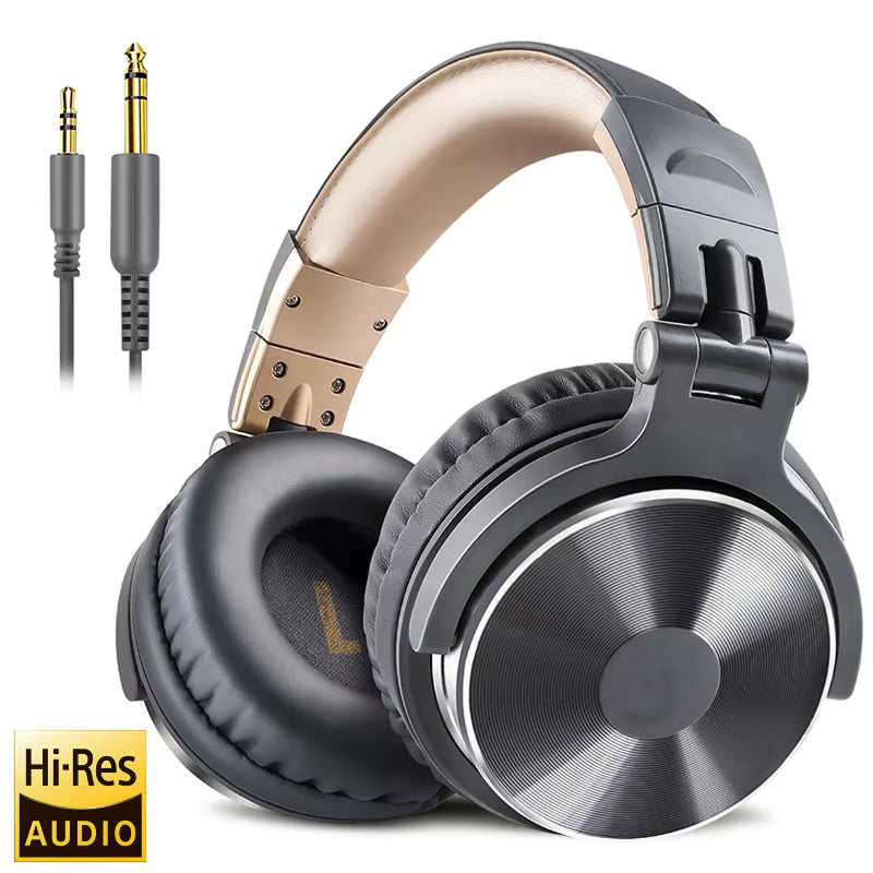 ZetaNase 50mm Driver Studio Monitoring Headphones with Dual-Interface
