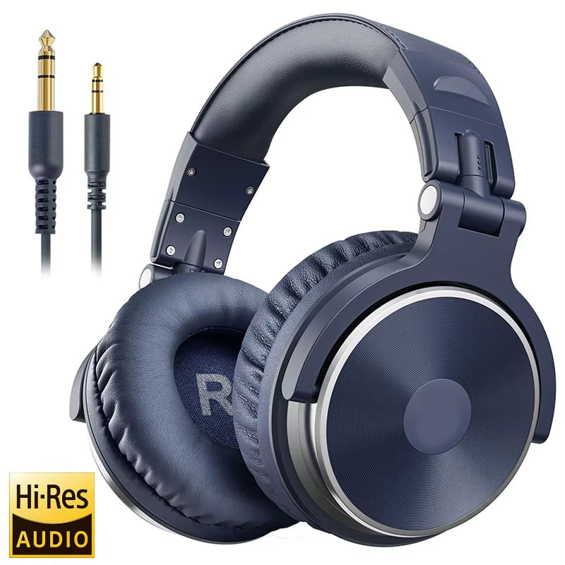 ZetaNase 50mm Driver Studio Monitoring Headphones with Dual-Interface