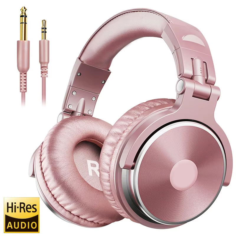 ZetaNase 50mm Driver Studio Monitoring Headphones with Dual-Interface