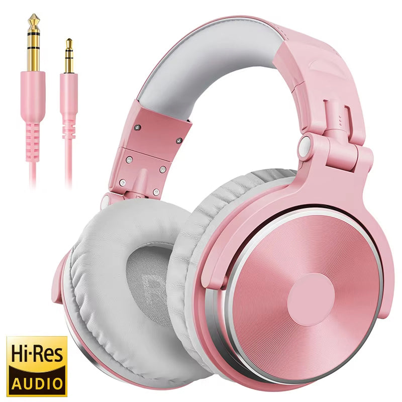 ZetaNase 50mm Driver Studio Monitoring Headphones with Dual-Interface