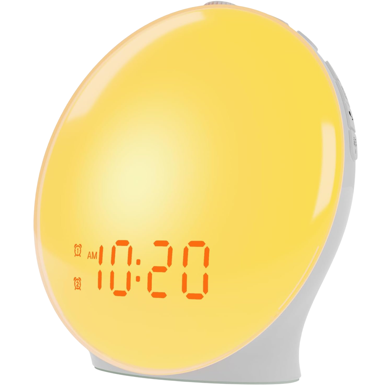ZieMorni Sunrise Alarm Clock with Sunset Sleep Mode and Natural Sounds