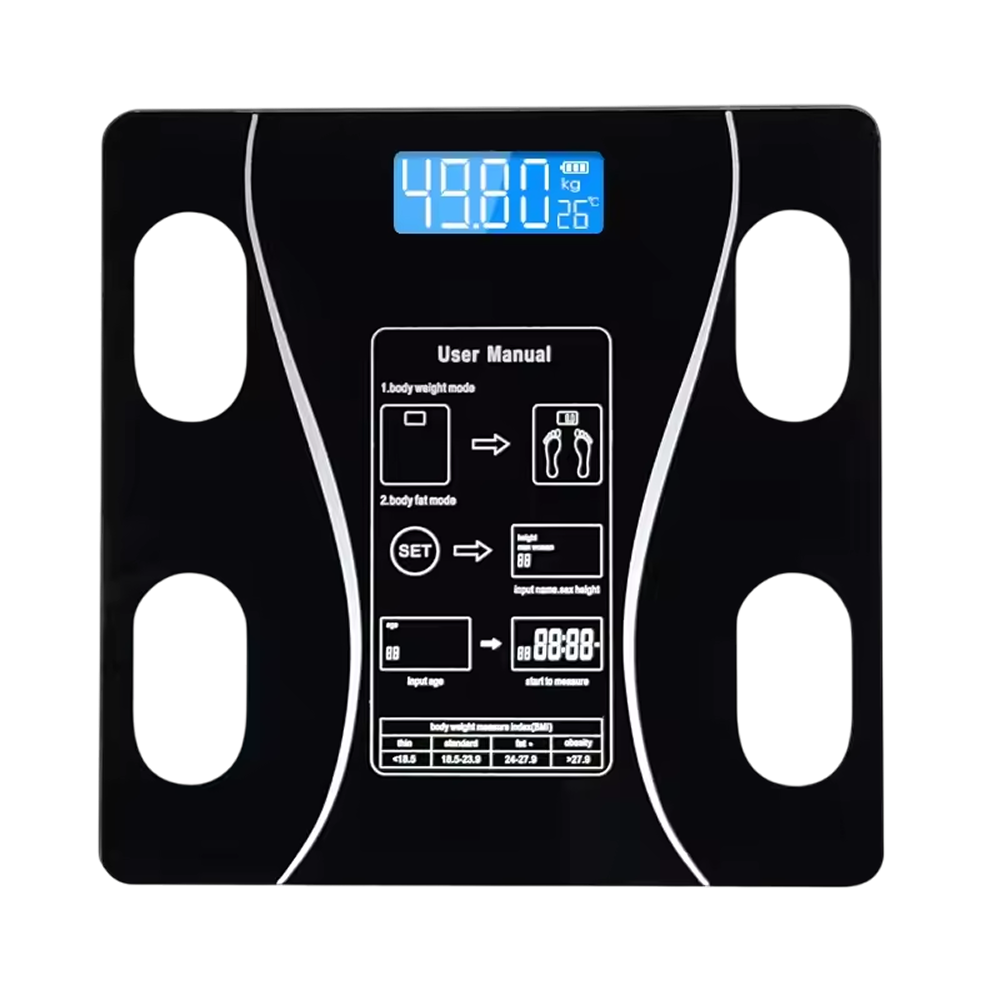 ZioScale Professional Smart Body Fat Scale with 13+ Bio-Metric Tracking, Medical-Grade 0.1kg Precision and Bluetooth 5.0 App Sync