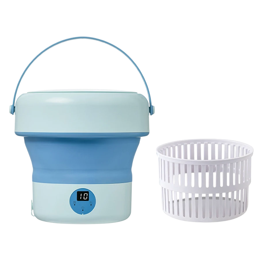 ZipWashi Portable Washing Machine 6L-18L Expandable Folding Washer with Ozone Sterilization